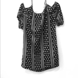 Cold shoulder dress